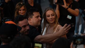 La actriz Ester Expósito durante el 55 Sitges Festival Internacional de Cine Fantástico.