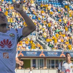 Roger Martínez debuta en América de México con doblete