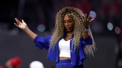 Así fue el ensayo de Serena Williams y Kendrick Lamar previo al Super Bowl