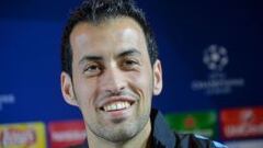 Sergio Busquets: "Es imposible no sufrir la ausencia de Messi"