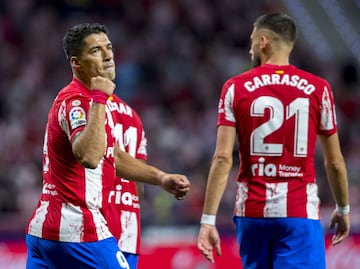 Luis Suárez empató el partido. 1-1.