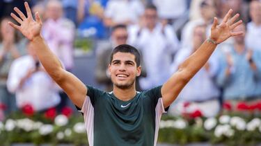 08/05/22 MUTUA MADRID OPEN 2022 CARLOS ALCARAZ - ALEXANDER ZVEREV