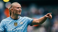 Haaland equals Cristiano Ronaldo’s goal scoring record as he hits 100th goal for City