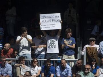 Las imágenes de la despedida de Mou en el Bernabéu