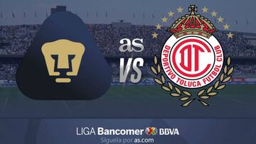 Pumas vs Toluca en vivo online: Liga MX, jornada 11