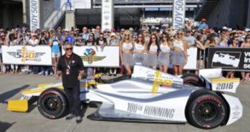 Indy 500: desfile de estrellas por la alfombra roja