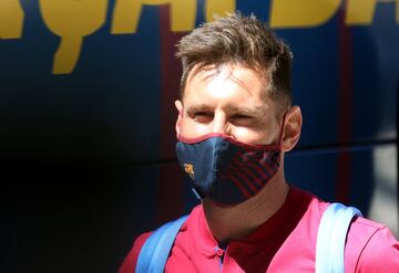 El capitán argentino, Leo Messi.