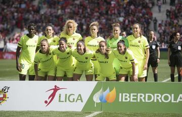 El fútbol femenino llena el Wanda Metropolitano