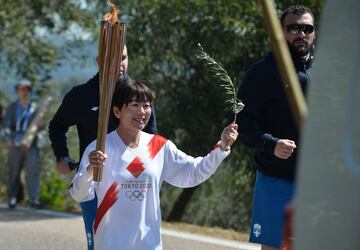 Mizuki Noguchi, corredora japonesa de larga distancia que fue campeona de la prueba de maratón en los Juegos de Atenas 2004.