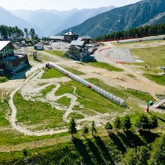 El Bike World de Pal Arinsal se estrena con éxito y tendrá continuidad