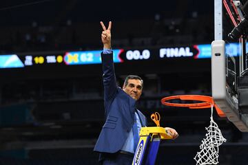 Jay Wright, entrenador de los Wildcats de Villanova.