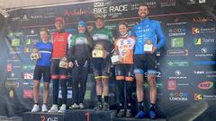 Podio final de la Andaluc&iacute;a Bike Race 2020.