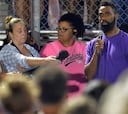 El emotivo discurso de Tyson Gay en la vigilia por su hija tiroteada
