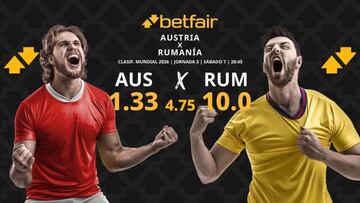 Austria vs. Rumanía: horario, dónde ver, pronósticos y clasificación