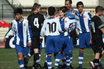 XVIII TORNEO INTERNACIONAL BLUE BBVA DE ARONA DE FUTBOL7 FUTBOL SEMIFINAL ESPANYOL - JUVENTUS