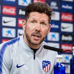 Simeone: "Ya le dije al club y a Lucas lo que pienso"