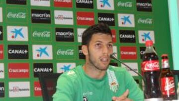 Pacheco, en rueda de prensa