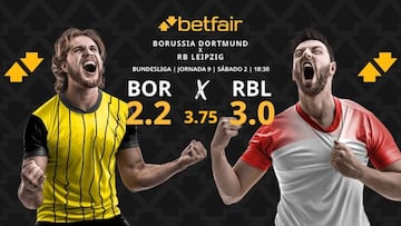 Borussia Dortmund vs. RB Leipzig: horario, dónde ver, pronósticos y clasificación