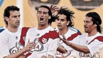 <b>ALEGRÍA. </b>El Rayo vuelve a encabezar el Grupo I de Segunda B.