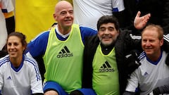 Maradona: "Queremos una FIFA limpia y transparente"