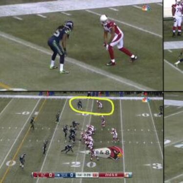 Un gran día para Larry Fitzgerald frente a R. Sherman