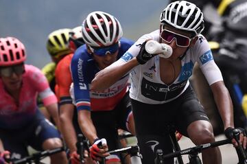 La jornada 19 del Tour no se pudo terminar por el mal estado de la carretera tras un desprendimiento de tierra. Egan lideraba la etapa, la cual finalmente no tuvo ganador. El colombiano es el nuevo líder. 