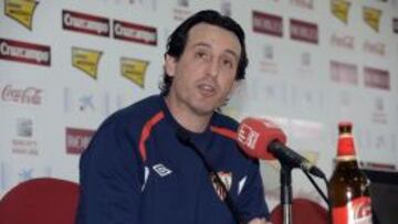 Emery, entrenador del Sevilla