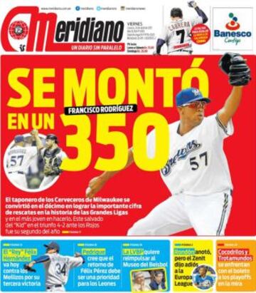 Portadas de la prensa deportiva