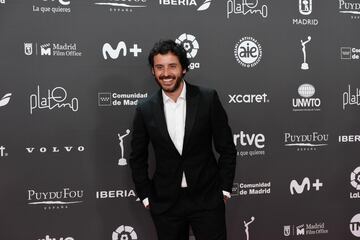 Javier Pereira posa a su llegada a la 10ª edición de los Premios Platino del cine Iberoamericano,