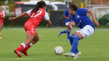 Millonarios - Santa Fe en Liga BetPlay Femenina