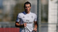 Bale running on Real training pitch but unlikely to make derby