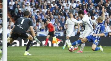 Isco marca el 2-0.