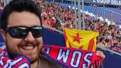 Expulsado del Ciutat de Valencia por lucir una estelada