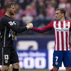 Oblak y Griezmann buscan su primer gran título europeo