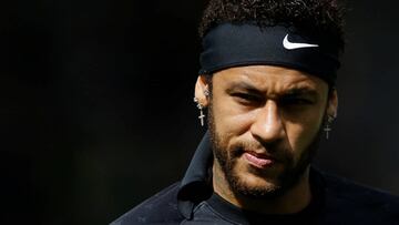 Neymar, con el PSG.