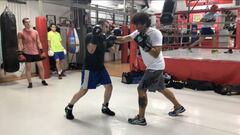 Uno de los contragolpes más sencillos del boxeo