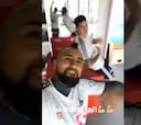 Así se preparan Vidal y James en el entrenamiento de Bayern
