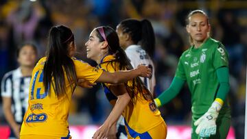 Tigres se lleva la ida ante Rayadas por el título del Apertura 2024