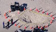 Muere una niña en Florida después de que la arena de la playa se la tragara junto a otro menor