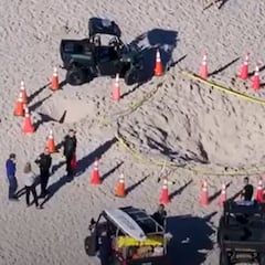 Muere una niña en Florida después de que la arena de la playa se la tragara junto a otro menor