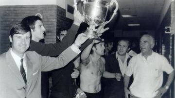 El club homenajea a los campeones de Copa del 73