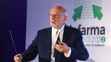 El vir&oacute;logo Luis Enjuanes, jefe del Laboratorio de Coronavirus del Centro Nacional de Biotecnolog&iacute;a del CSIC
 COLEGIO DE FARMAC&Eacute;UTICOS DE MADR
 22/03/2022