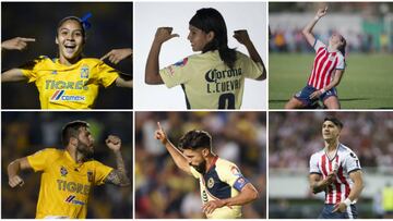 Las femeniles de Guadalajara, Águilas y UNAL, poseen mejores números en el torneo que los varones; Chivas y Tigres Femenil están 6 y 4 puntos por encima del equipo masculino.