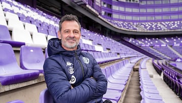 29/12/24 REAL VALLADOLID ENTREVISTA A DIEGO COCCA ENTRENADOR