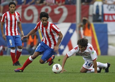 El lateral derecho portugués defendió los colores del Atleti entre 2011 y 2013. Jugó 22 partidos. Sumó a su palmarés una Supercopa de Europa, una Europa League y una Copa del Rey. 