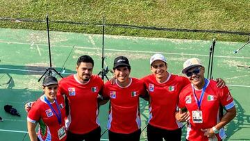 El equipo mexicano varonil de tiro con arco irá a los Juegos Olímpicos como campeón