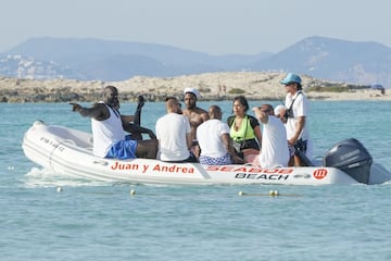 El ex pivot de los Orlando Magic, Los ?ngeles Lakers o Miami Heat entre otros equipos se encuentra en Formentera junto con su familia disfrutando del verano.