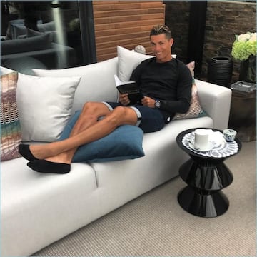 Las fotos más graciosas del Instagram de Cristiano