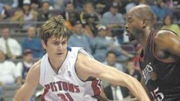 <b>TESTIMONIAL. </b>Milicic sólo jugó cinco minutos en primera ronda contra Philadelphia (en la imagen).