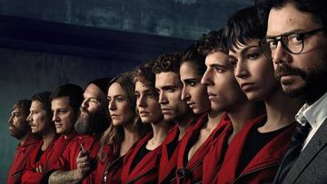 Cartel de la tercera temporada de 'La Casa de Papel'.